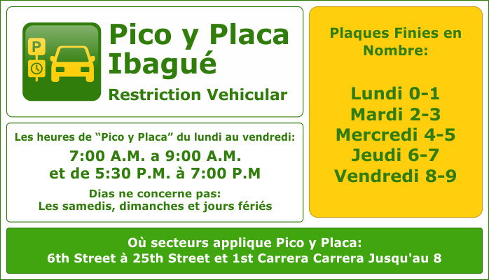 Pico y Placa Ibagué